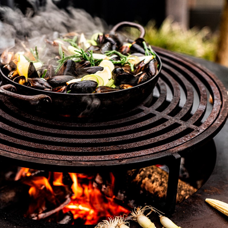 Tigaie cu 2 manere din otel carbon 28 cm Forged ESFRYPAN2H28