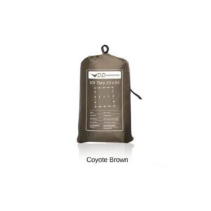 Tenda 3.5×3.5 Prelata Coyote Brown DDHammocks - 0707273931597