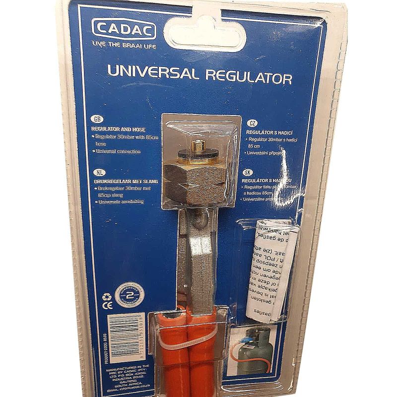Set regulator de presiune gaz si furtun 100 cm Cadac 30mBar 8510