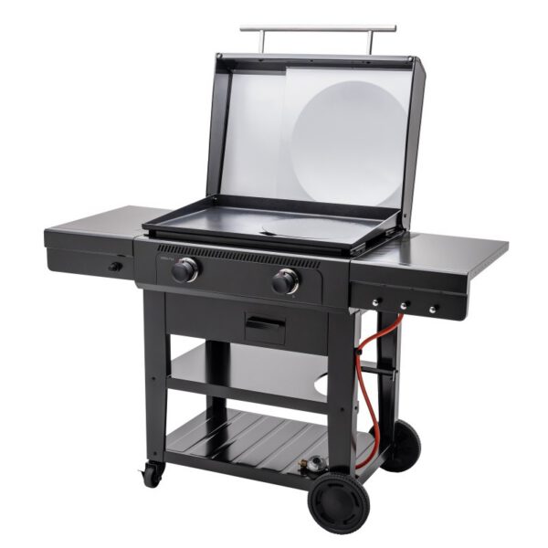 Gratar pe gaz tip plancha, grill si cuptor de pizza cu 2 arzatoare Char-Broil Versa-Tile Griddle 140241