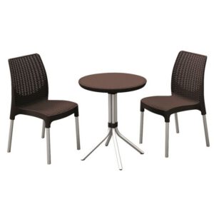 Set mobilier gradina maro Keter Chelsea