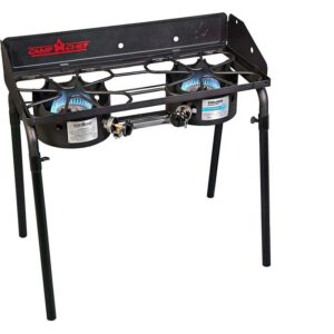 Aragaz de camping cu 2 arzatoare de putere mare 14 Kw Explorer Camp Chef CC-EX60F