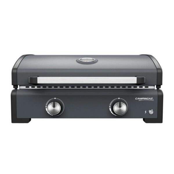 Plancha pe gaz Campingaz Sigma 2 Cook, 2 arzatoare, 6kw, fonta emailata, aprindere electronica - 2217204