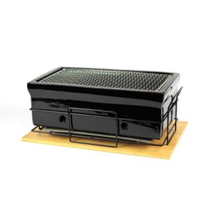 Gratar dreptunghiular Medium Shichirin - Konro & Yakitori Black Edition YAKINIKU 800890