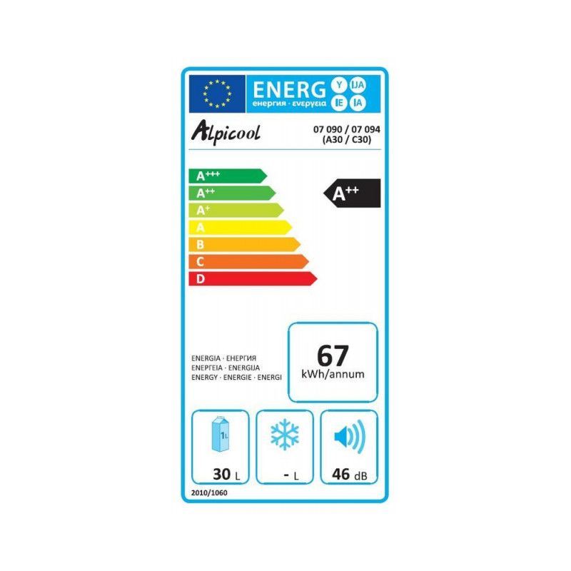 Frigider auto cu compresor Alpicool 30l 230/24/12V