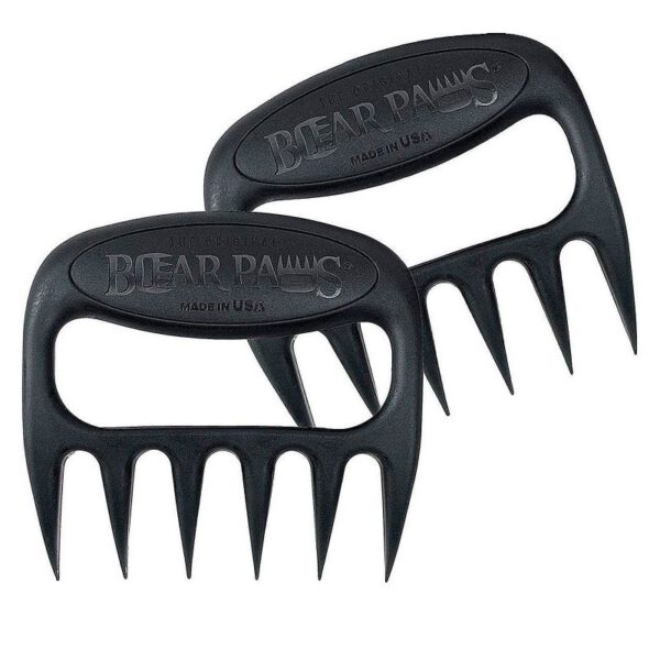 Set 2 gheare pentru carne si preparate pulled pork 11 x 11 x 2,5 cm Bear Paws JS-33633