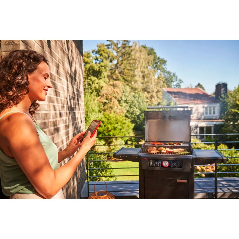 Gratar electric Char-Broil Evolve, display, grile din inox, TRU-Infrared 140993