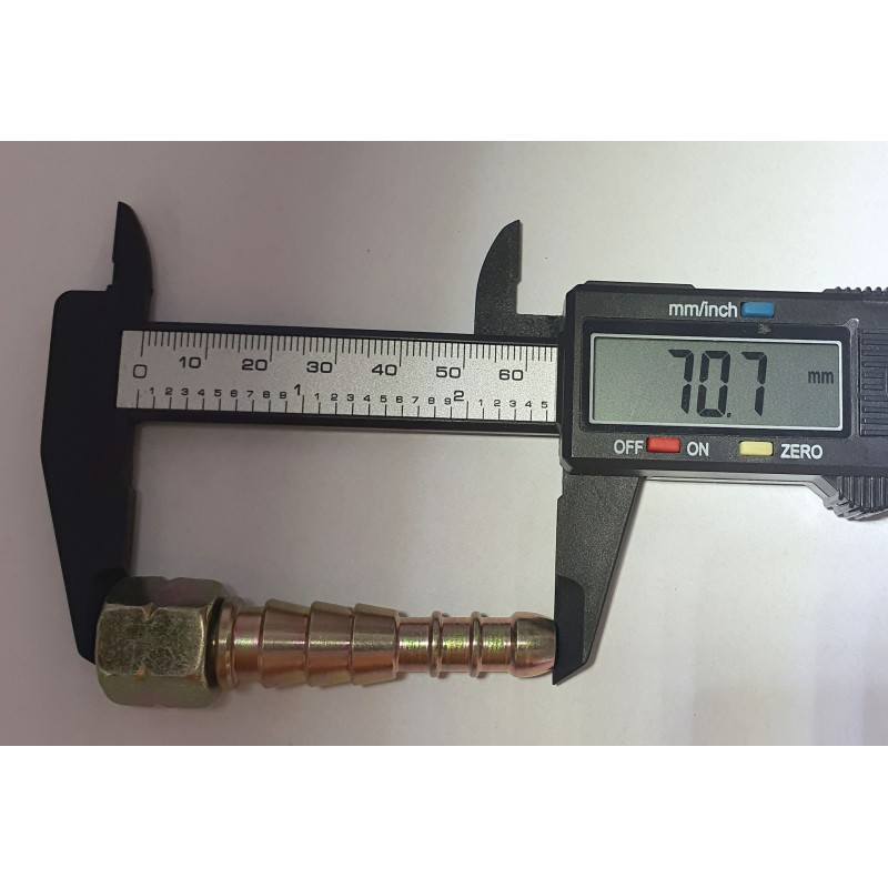 Conexiune pentru furtun de gaz cu filet 1 pe 4 Cadac 8154-6