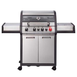 Gratar pe gaz, 4 arzatoare inox, arzator infrarosu, grile fonta, Enders Monroe Pro 4 SIK Turbo 837833