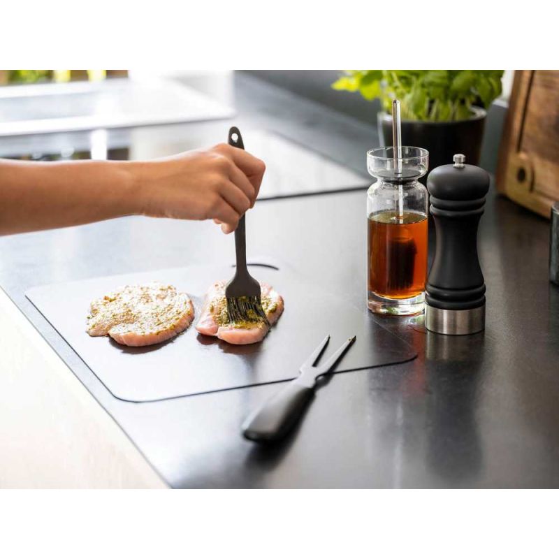 Borcan cu pensula pentru marinat Marta Wenko Black Outdoor Kitchen 55084100