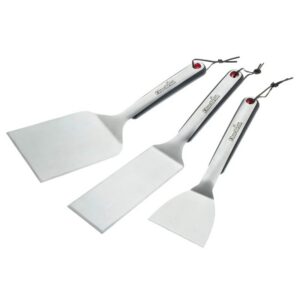 Set 3 spatule din otel inoxidabil pentru plancha Char-Broil 140134