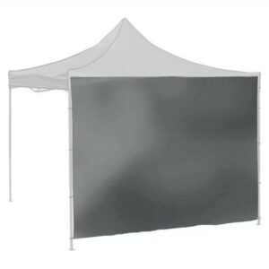 Perete lateral impermeabil pentru pavilion Cattara 2 x 3m gri - TT13344