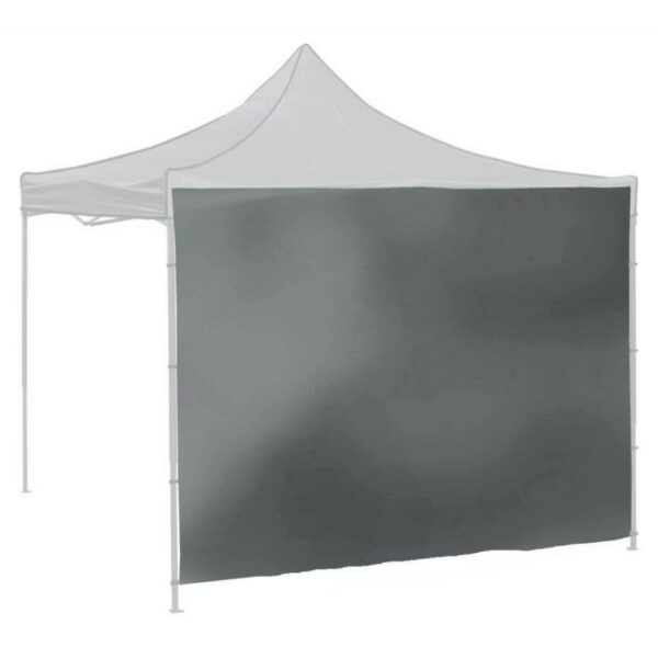 Perete lateral impermeabil pentru pavilion Cattara 2 x 3m gri - TT13344