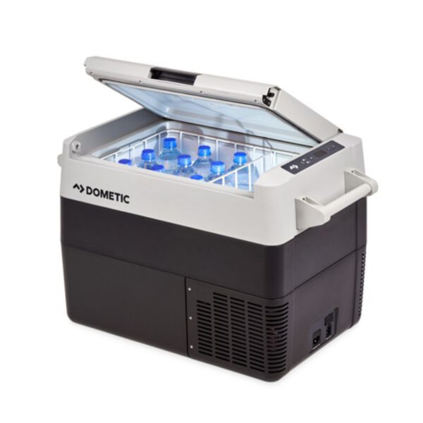Frigider auto cu compresor Dometic CFF 45, 38 litri, afisaj, alimentare dubla 12/24V DC, 220-230V