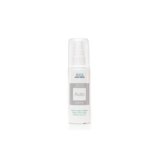 Solutie pentru sigilat suprafete de geam si oglinda Nano Green Auto 100 ml cu doua lavete