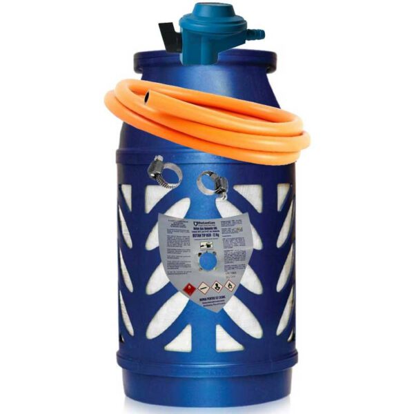 Butelie ButanGas NEO 5,3 Kg 57x30,5 cm cu incarcatura butan12 Kg include regulator Altinboga si furtun 80cm