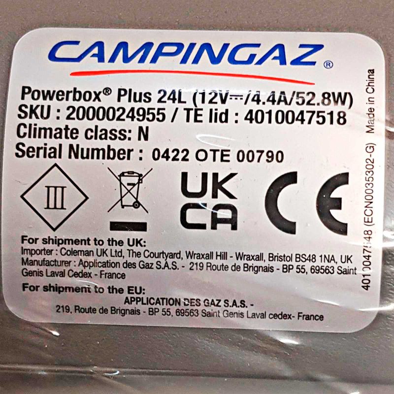 Lada frigorifica electrica 12V Campingaz Powerbox Plus 24 litri - 2000024955