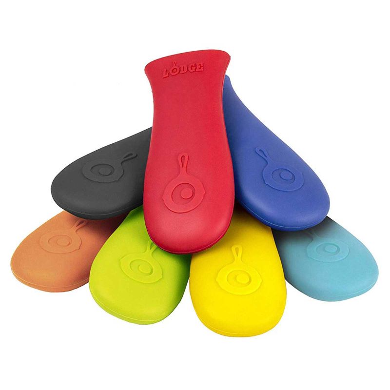 Protectie maner din silicon pentru tigaile Lodge L-ASHH21, galben
