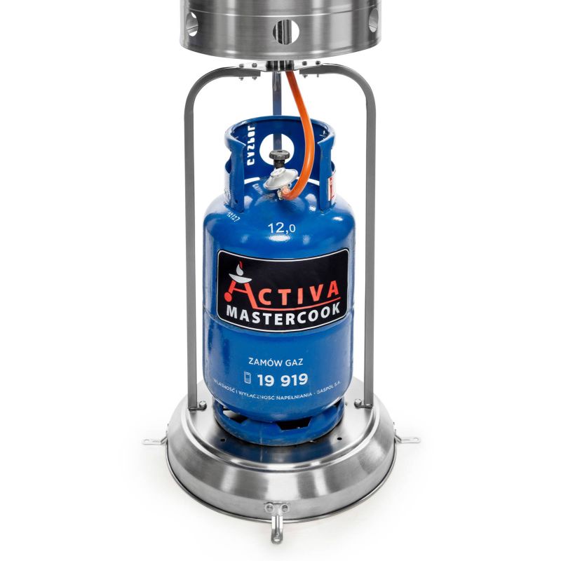 Incalzitor de terasa din inox tip ciuperca Brolly Activa 13860, 13KW
