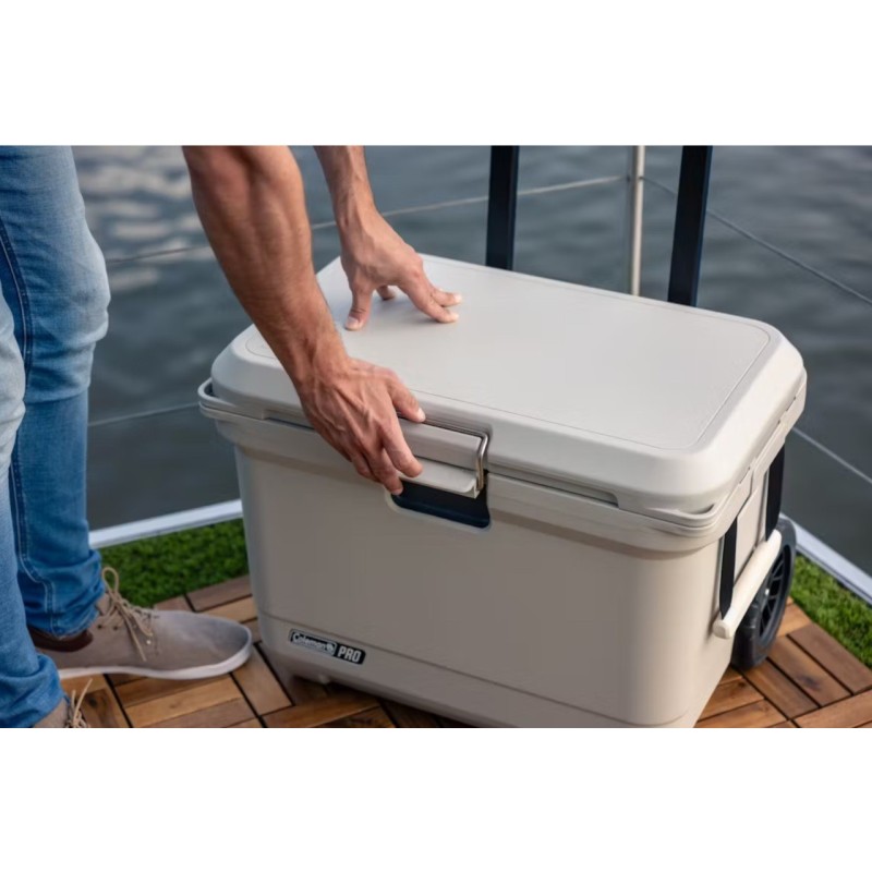 Lada frigorifica pasiva cu roti Coleman Pro 52l, 5 zile gheata