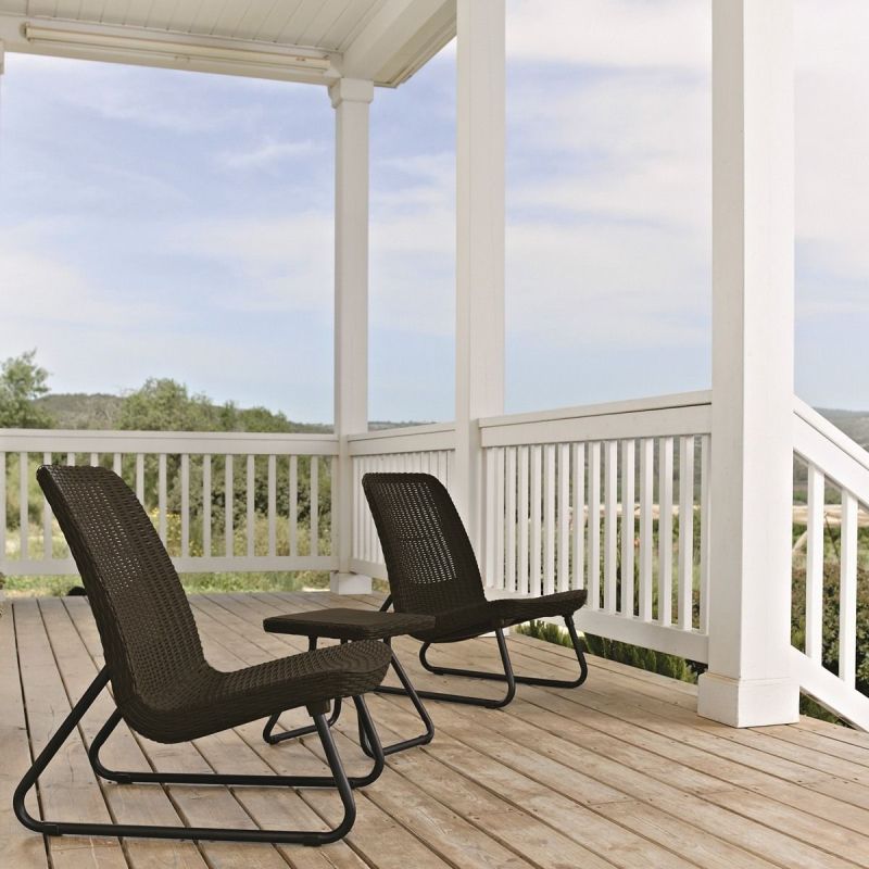 Set mobilier gradina maro Keter Rio Patio