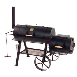 Gratar pe carbuni cu afumatoare JOE's Barbeque Smoker 16 inci Texas Classic JS-33752
