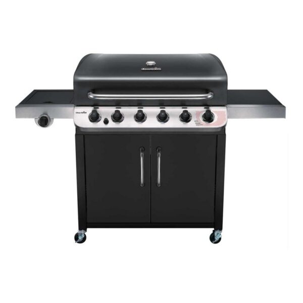 Gratar pe gaz Char-Broil Convective 640B XL, 6 arzatoare din inox, gratare din fonta 140847