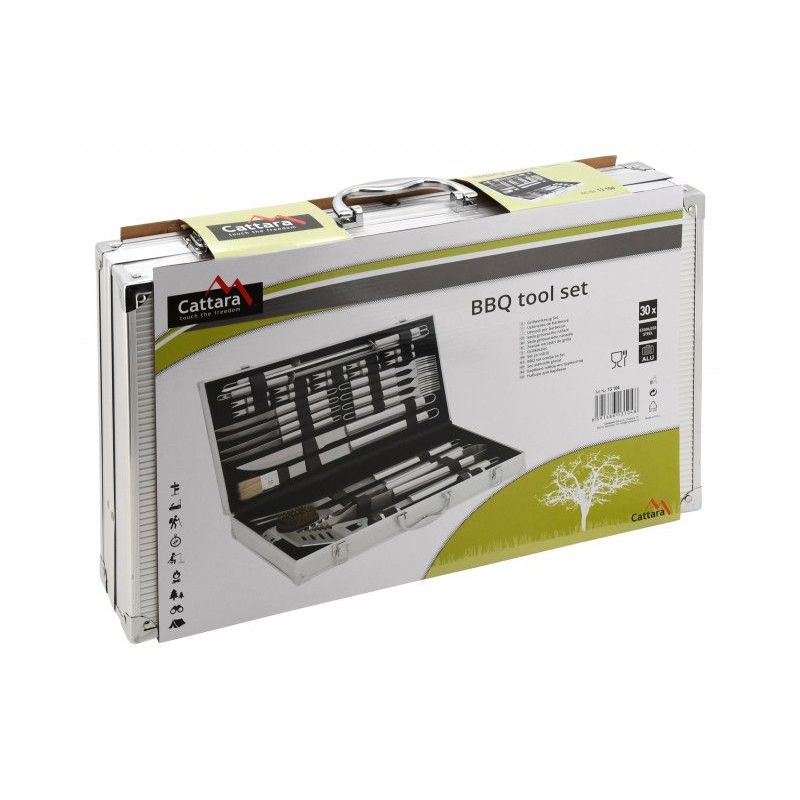 Set 30 ustensile pentru gratar Cattara