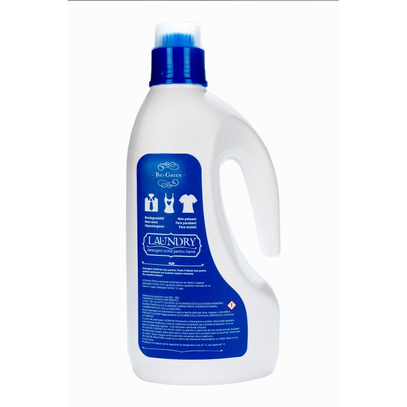 Detergent lichid pentru haine Bio Green Laundry 1,5 litri