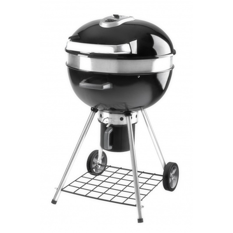 Gratar pe carbuni din otel emailat, grila de fonta 55 cm Napoleon PRO22K-LEG-3