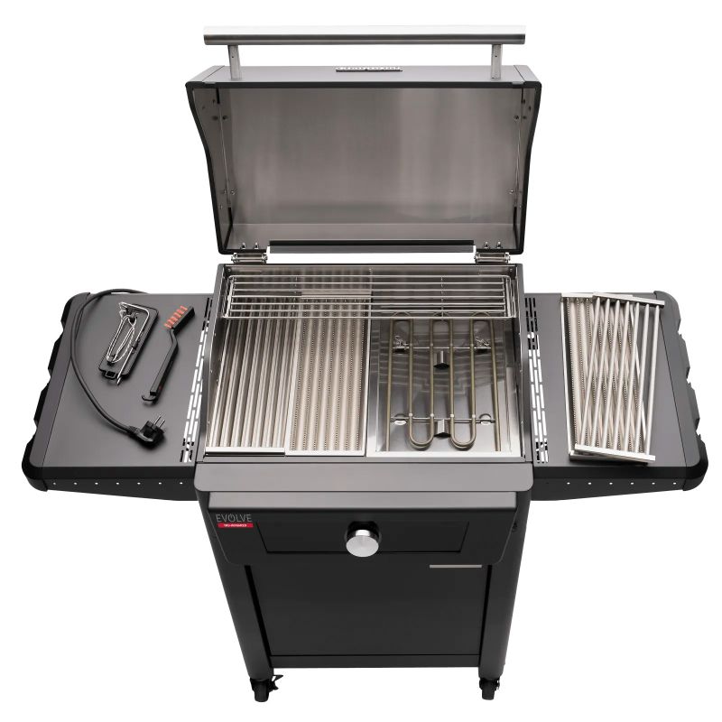 Gratar electric Char-Broil Evolve, display, grile din inox, TRU-Infrared 140993