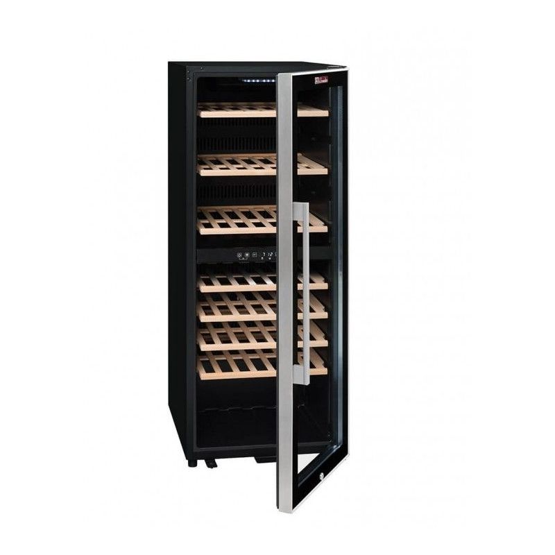 Racitor de vin, 75 sticle, compresor, 2 zone ECS80.2Z