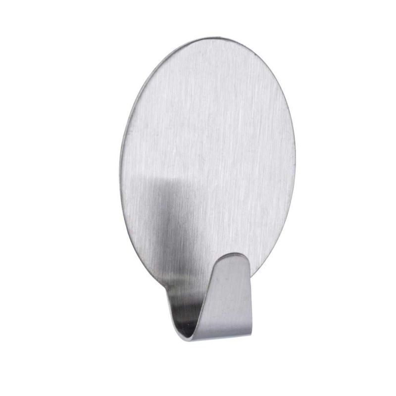 Set 2 carlige ovale argintii Wenko Maxi 4378210100
