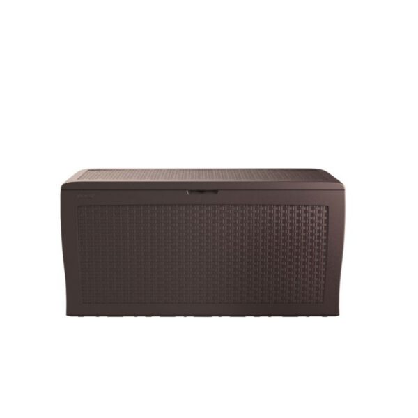 Lada depozitare rattan maro Keter Samoa 270 L