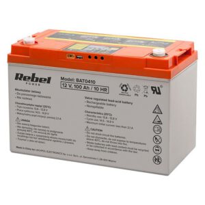 Acumulator gel Deep Cycle afisaj 12V 100AH BAT0410