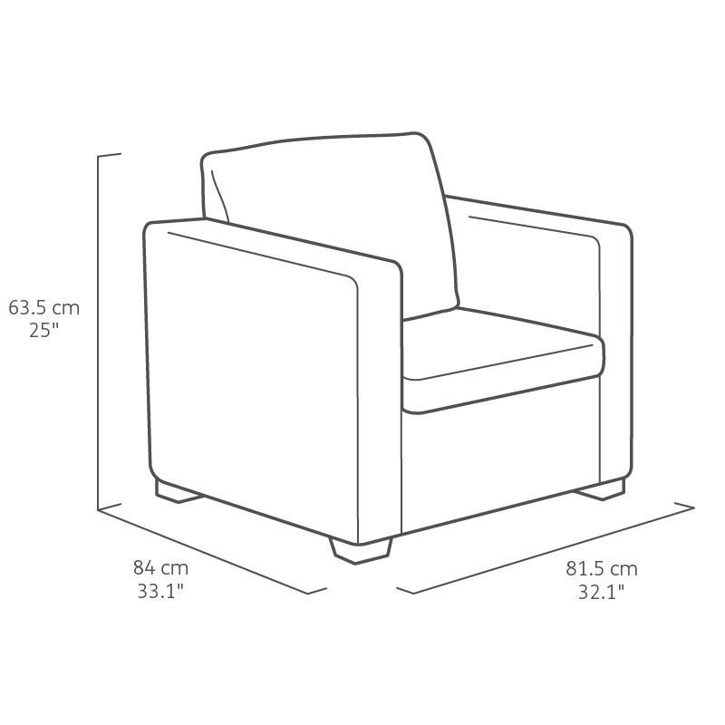 Fotoliu salta graphite 235290