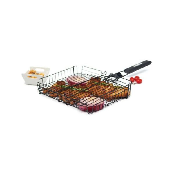 Cos pentru gatire la gratar cu maner detasabil GrillPro by Broil King 24876
