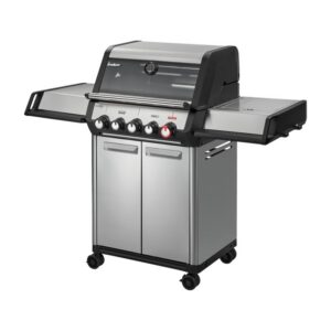 Gratar pe gaz, 3 arzatoare inox, arzator infrarosu, grile fonta, Enders Monroe Pro 3 SIKR Turbo, 836133