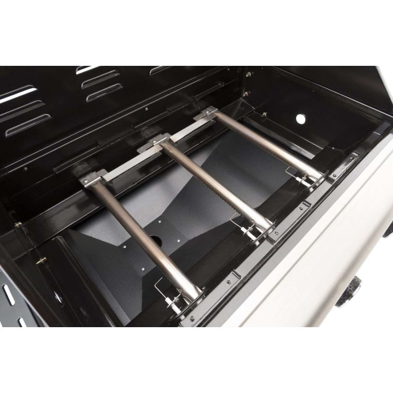 Gratar pe gaz Landmann Triton 12940, gratare din fonta, PTS 3+1 arzatoare din inox
