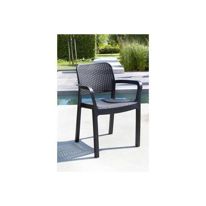 Scaun graphite Keter Samanna