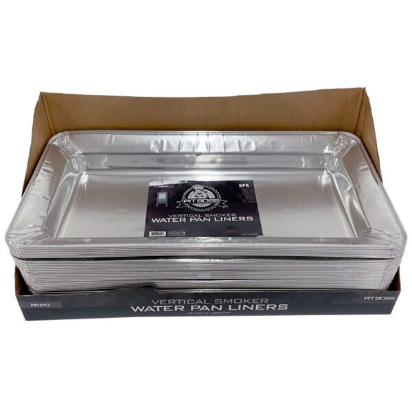 Set 6 tavi de protectie din aluminiu pentru tava de apa a afumatoarei Pit Boss PRO V4P 40960