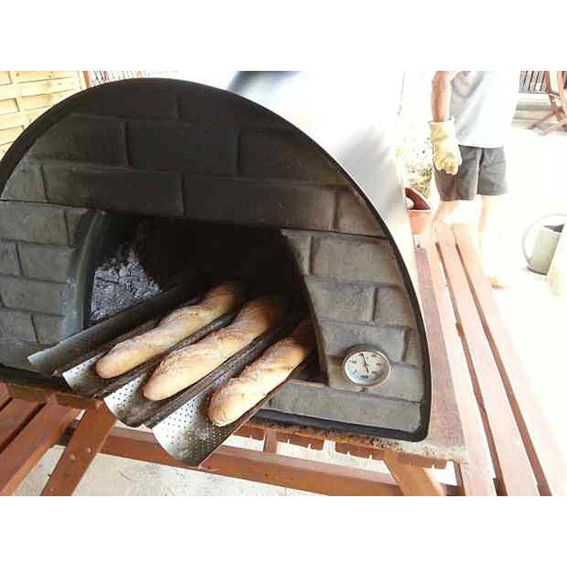 Cuptor traditional pe lemne Maximus negru
