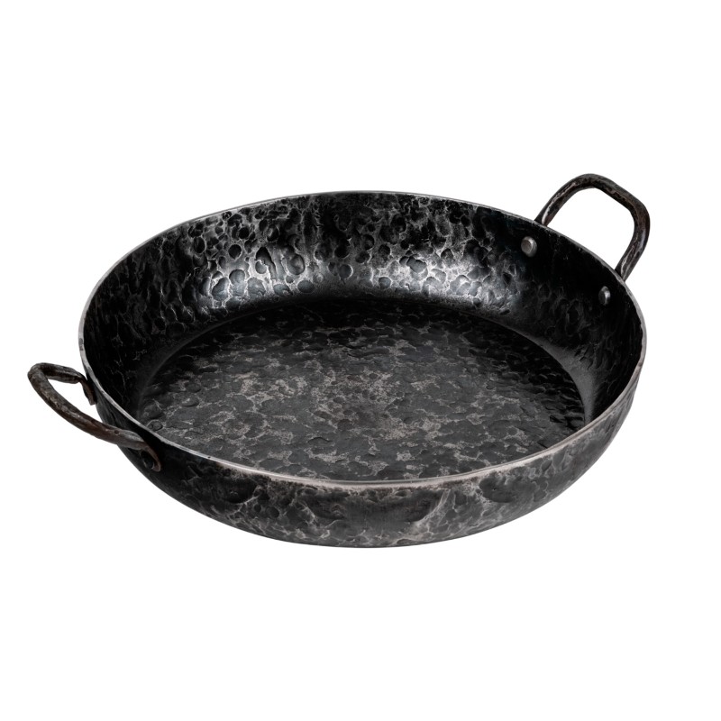 Tigaie cu 2 manere din otel carbon 28 cm Forged ESFRYPAN2H28