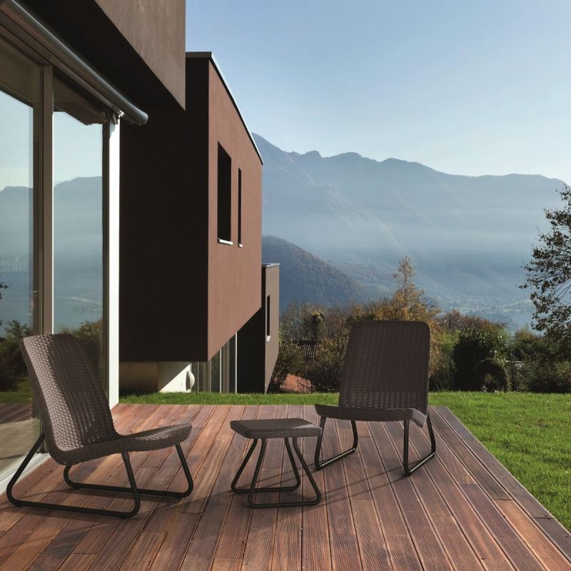 Set mobilier gradina maro Keter Rio Patio