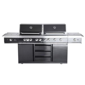 Bucatarie de exterior din inox, gratar pe gaz cu Air System ALL GRILL Top-Line Extrem Light 100960