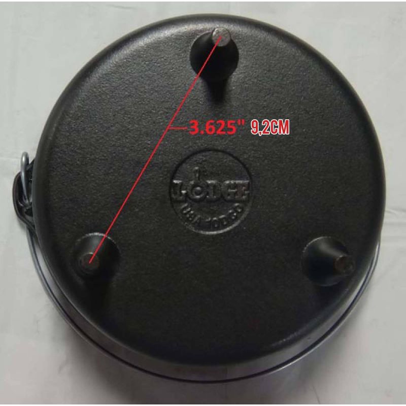 Ceaun din fonta cu capac - cuptor olandez Lodge 25,4 cm 4,7 litri L-10DCO3