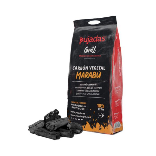Carbune de gratar premium Pujadas Marabu sac 10 kg P850000