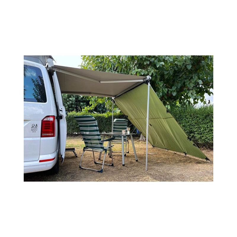 Tenda 2.5m x 2.5m Prelata Campervan DD Hammocks Olive Green - 707273931733