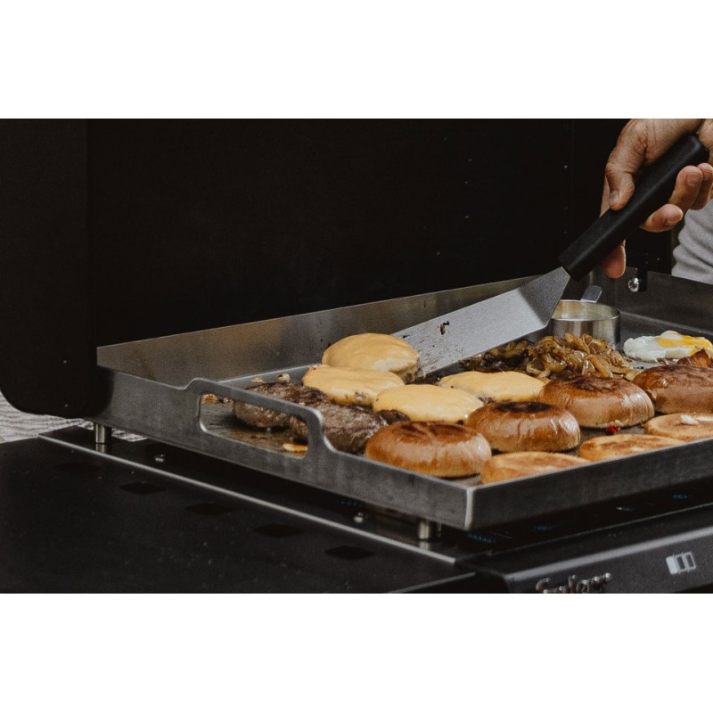 Set 10 piese pentru plancha din otel inoxidabil si plastic Enders 8776