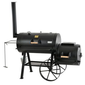 Gratar pe carbuni cu afumatoare JOE's Barbeque Smoker 16 inci Longhorn JS-33950